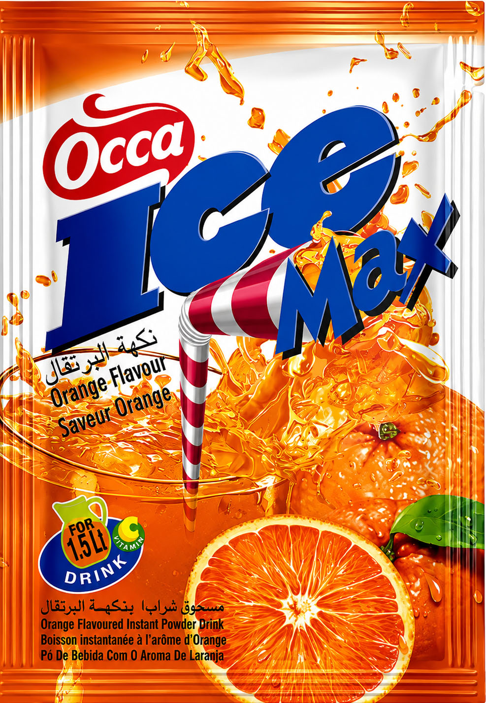 Ice Max Orange Flavour Saveur Orange 